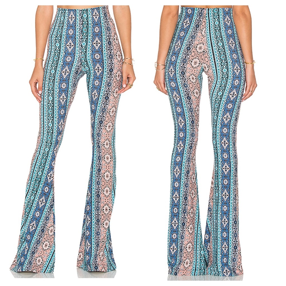 Show Me Your Mumu Bam Bam Bell Printed pant. I never wore them.